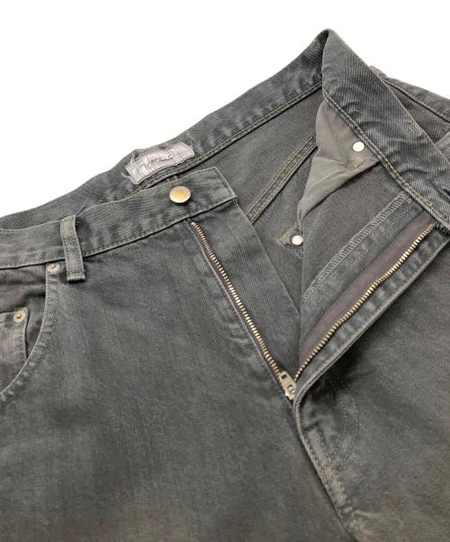 FOLL（フォル）FOLL (フォル) natural dye wardrobe jeans グレー サイズ:2の古着・服飾アイテム