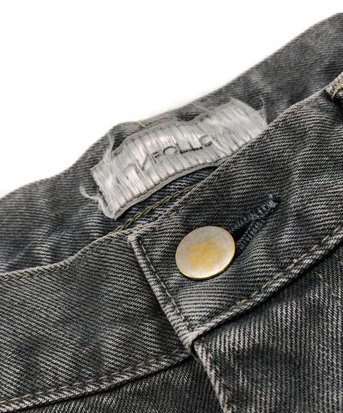 FOLL（フォル）FOLL (フォル) natural dye wardrobe jeans グレー サイズ:2の古着・服飾アイテム