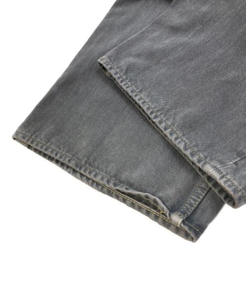 FOLL（フォル）FOLL (フォル) natural dye wardrobe jeans グレー サイズ:2の古着・服飾アイテム