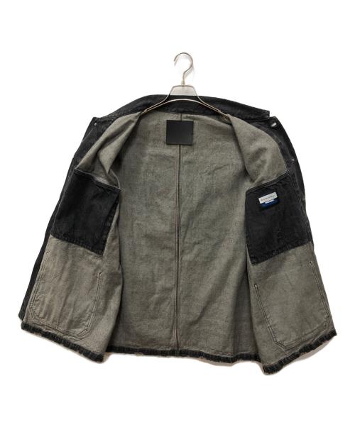 MAISON SPECIAL（メゾンスペシャル）MAISON SPECIAL (メゾンスペシャル) prime-over vintage Like denime COVERALL ブラック サイズ:1の古着・服飾アイテム