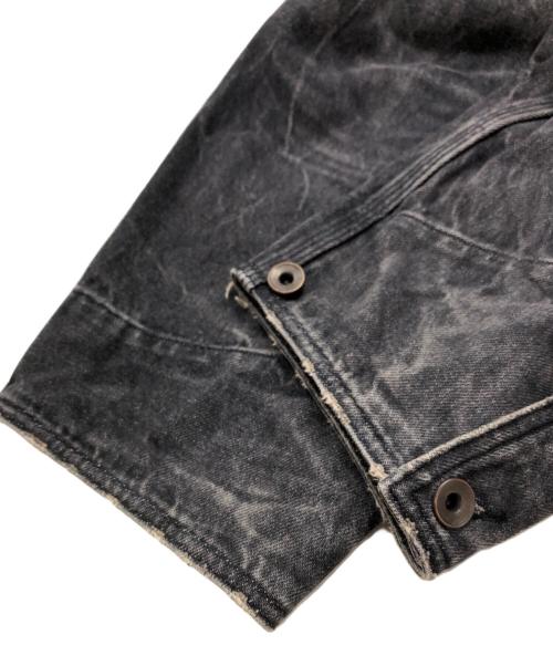 MAISON SPECIAL（メゾンスペシャル）MAISON SPECIAL (メゾンスペシャル) prime-over vintage Like denime COVERALL ブラック サイズ:1の古着・服飾アイテム