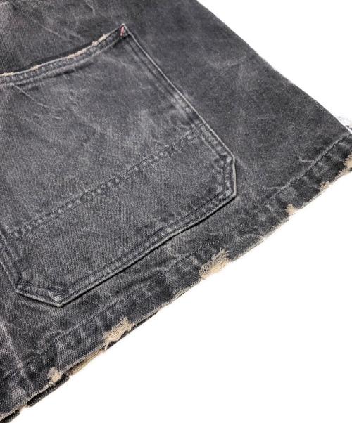 MAISON SPECIAL（メゾンスペシャル）MAISON SPECIAL (メゾンスペシャル) prime-over vintage Like denime COVERALL ブラック サイズ:1の古着・服飾アイテム