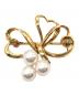 MIKIMOTO (ミキモト) パールブローチ：80000円