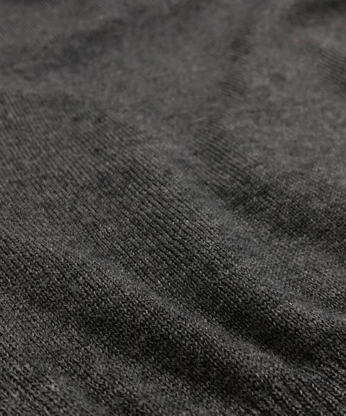 GUCCI（グッチ）GUCCI (グッチ) Vネックウールカーディガン グレー サイズ:XSの古着・服飾アイテム