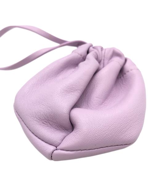 JIL SANDER（ジルサンダー）JIL SANDER (ジルサンダー) リップルポーチ/RIPPLE POUCH パープルの古着・服飾アイテム