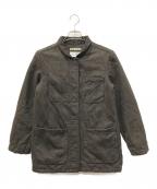 Maison Margiela 6メゾンマルジェラ 6）の古着「比翼モールスキンカバーオール」｜ブラウン