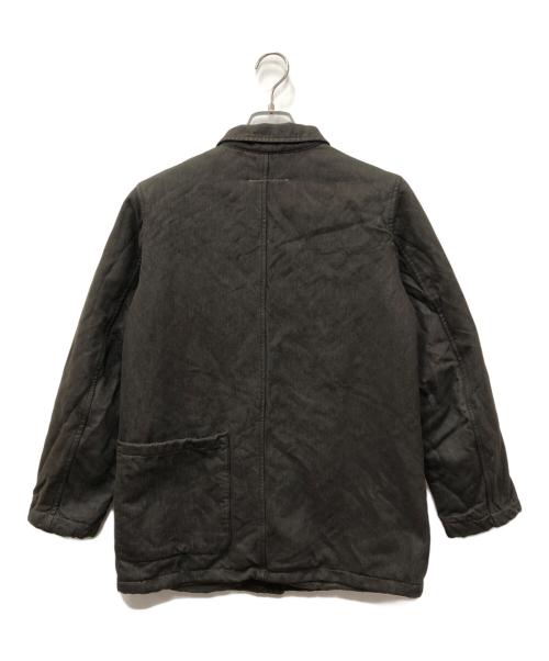 Maison Margiela 6（メゾンマルジェラ 6）Maison Margiela 6 (メゾンマルジェラ 6) 比翼モールスキンカバーオール ブラウン サイズ:38の古着・服飾アイテム