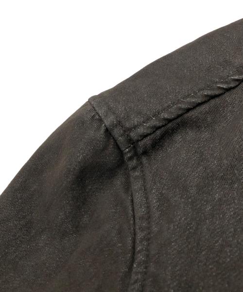 Maison Margiela 6（メゾンマルジェラ 6）Maison Margiela 6 (メゾンマルジェラ 6) 比翼モールスキンカバーオール ブラウン サイズ:38の古着・服飾アイテム
