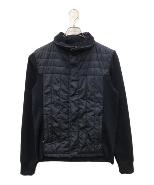 PRADA SPORTS（プラダスポーツ）PRADA SPORTS (プラダスポーツ) ナイロンニット切替ジャケット ネイビー サイズ:SIZE 48の古着・服飾アイテム