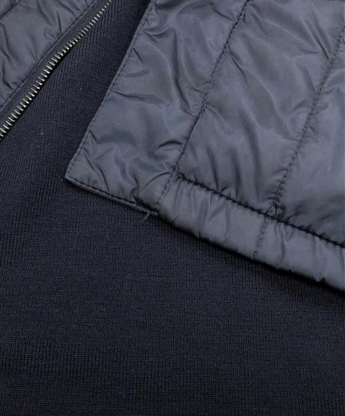 PRADA SPORTS（プラダスポーツ）PRADA SPORTS (プラダスポーツ) ナイロンニット切替ジャケット ネイビー サイズ:SIZE 48の古着・服飾アイテム