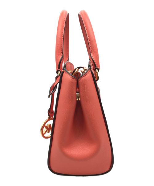 MICHAEL KORS（マイケルコース）MICHAEL KORS (マイケルコース) サッチェル2WAYバッグ ピンク サイズ:下記参照の古着・服飾アイテム