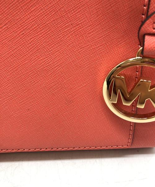 MICHAEL KORS（マイケルコース）MICHAEL KORS (マイケルコース) サッチェル2WAYバッグ ピンク サイズ:下記参照の古着・服飾アイテム