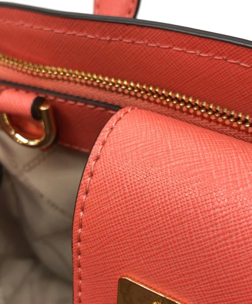 MICHAEL KORS（マイケルコース）MICHAEL KORS (マイケルコース) サッチェル2WAYバッグ ピンク サイズ:下記参照の古着・服飾アイテム