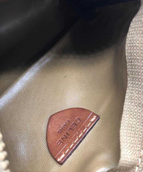 CELINE（セリーヌ）CELINE (セリーヌ) マカダム柄ミニショルダーバッグ ブラウン サイズ:下記参照の古着・服飾アイテム