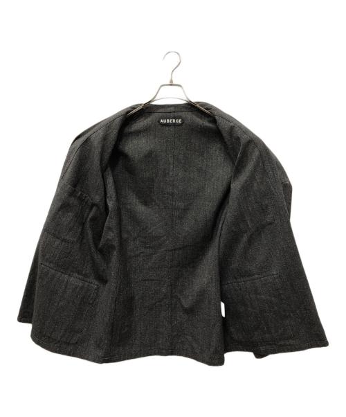 AUBERGE（オーベルジュ）AUBERGE (オーベルジュ) Eiffel Noir  3Bジャケット グレー サイズ:SIZE 42の古着・服飾アイテム
