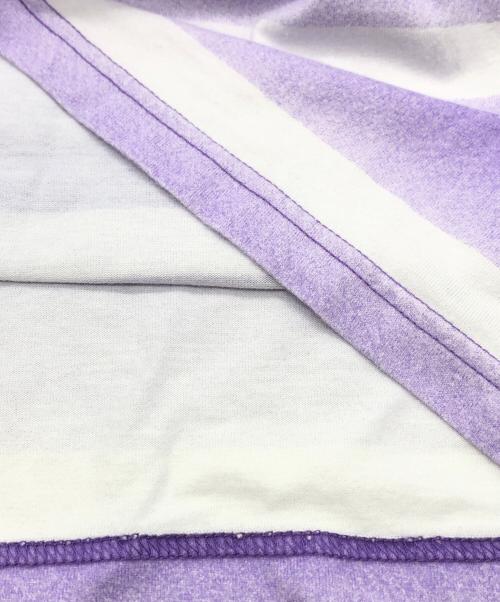 SUPREME（シュプリーム）SUPREME (シュプリーム) FADE STRIP L/S TOP パープル サイズ:SIZE Lの古着・服飾アイテム
