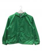 stussyステューシー）の古着「Hooded Coaches Jacket」｜グリーン