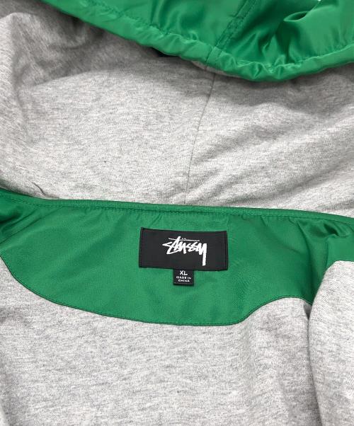 stussy（ステューシー）stussy (ステューシー) Hooded Coaches Jacket グリーン サイズ:SIZE XLの古着・服飾アイテム