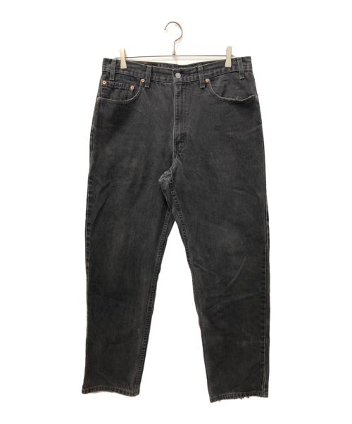 LEVI'S（リーバイス）LEVI'S (リーバイス) 550 後染めブラックデニムパンツ ブラック サイズ:36の古着・服飾アイテム