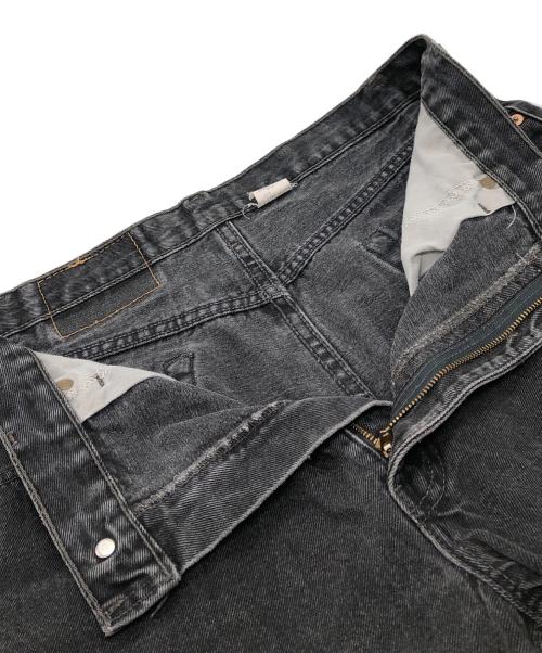 LEVI'S（リーバイス）LEVI'S (リーバイス) 550 後染めブラックデニムパンツ ブラック サイズ:36の古着・服飾アイテム