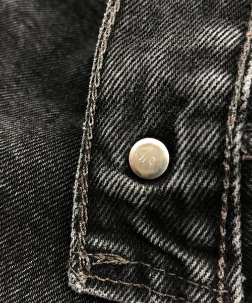 LEVI'S（リーバイス）LEVI'S (リーバイス) 550 後染めブラックデニムパンツ ブラック サイズ:36の古着・服飾アイテム