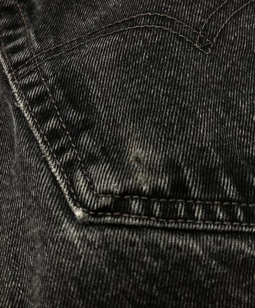 LEVI'S（リーバイス）LEVI'S (リーバイス) 550 後染めブラックデニムパンツ ブラック サイズ:36の古着・服飾アイテム