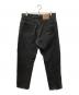 LEVI'S (リーバイス) 550 後染めブラックデニムパンツ ブラック サイズ:36：12000円