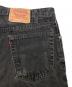 中古・古着 LEVI'S (リーバイス) 550 後染めブラックデニムパンツ ブラック サイズ:36：12000円
