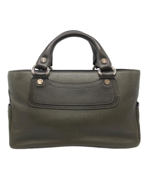 CELINE（セリーヌ）CELINE (セリーヌ) ブギーバッグ/ハンドバッグ オリーブ サイズ:下記参照の古着・服飾アイテム