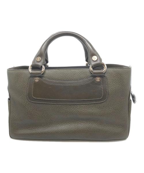 CELINE（セリーヌ）CELINE (セリーヌ) ブギーバッグ/ハンドバッグ オリーブ サイズ:下記参照の古着・服飾アイテム