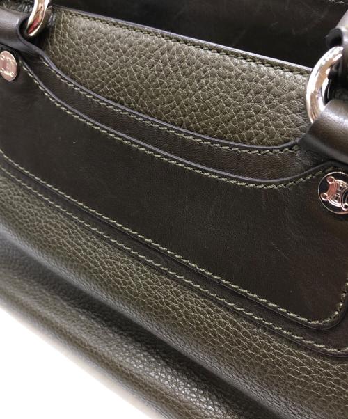 CELINE（セリーヌ）CELINE (セリーヌ) ブギーバッグ/ハンドバッグ オリーブ サイズ:下記参照の古着・服飾アイテム