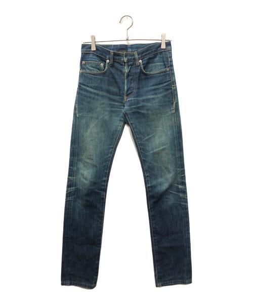 DIOR HOMME（ディオール オム）DIOR HOMME (ディオール オム) USED加工スキニーデニムパンツ インディゴ サイズ:26の古着・服飾アイテム