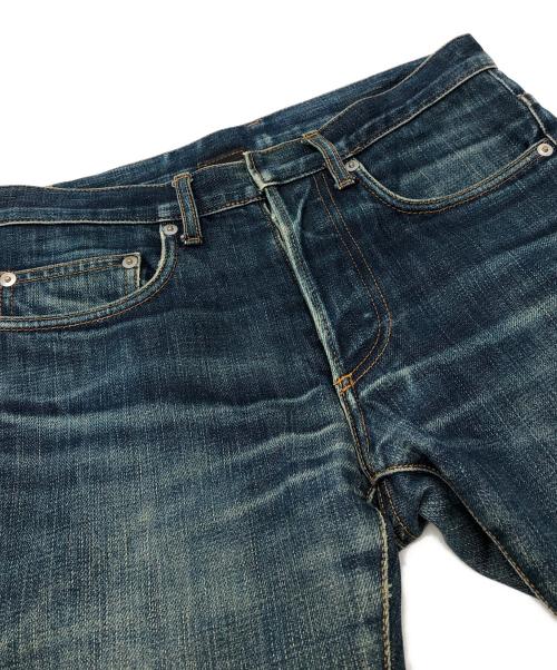 DIOR HOMME（ディオール オム）DIOR HOMME (ディオール オム) USED加工スキニーデニムパンツ インディゴ サイズ:26の古着・服飾アイテム