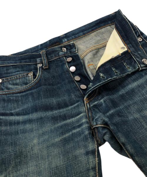 DIOR HOMME（ディオール オム）DIOR HOMME (ディオール オム) USED加工スキニーデニムパンツ インディゴ サイズ:26の古着・服飾アイテム