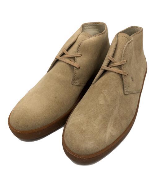 TOD'S（トッズ）TOD'S (トッズ) ショートブーツ ベージュ サイズ:SIZE 7の古着・服飾アイテム