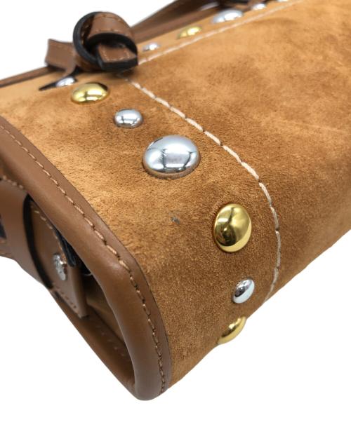 GIANNI CHIARINI（ジャンニ キアリーニ）GIANNI CHIARINI (ジャンニ キアリーニ) MARCELLA TNGR MINI バッグ ブラウンの古着・服飾アイテム