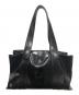 osoi (オソイ) SHELL DUFFEL トートバッグ ブラック：30000円