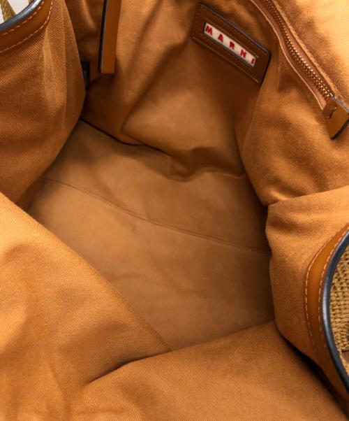 MARNI（マルニ）MARNI (マルニ) サマーマルセルトートバッグ ベージュの古着・服飾アイテム
