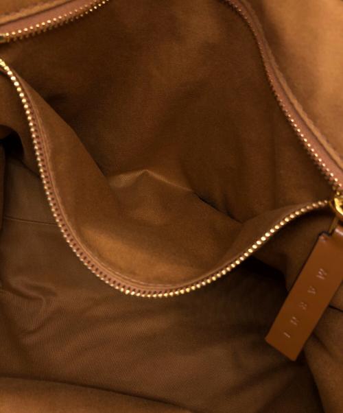 MARNI（マルニ）MARNI (マルニ) サマーマルセルトートバッグ ベージュの古着・服飾アイテム
