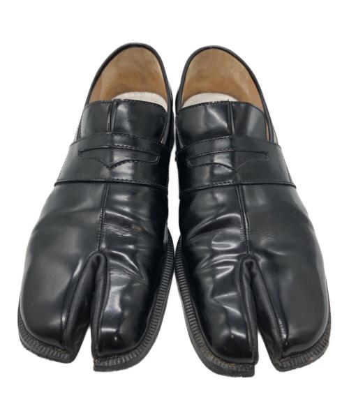 Maison Margiela（メゾンマルジェラ）Maison Margiela (メゾンマルジェラ) タビローファー ブラック サイズ:SIZE 37 1/2の古着・服飾アイテム