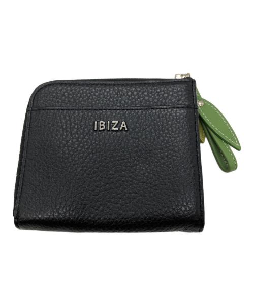 IBIZA（イビザ）IBIZA (イビザ) パンダラウンドジップウォレット ブラック サイズ:下記参照の古着・服飾アイテム