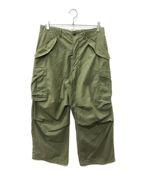US ARMY（ユーエスアーミー）US ARMY (ユーエスアーミー) 70’S M-65フィールドパンツ オリーブ サイズ:SIZE SMALL-SHORTの古着・服飾アイテム