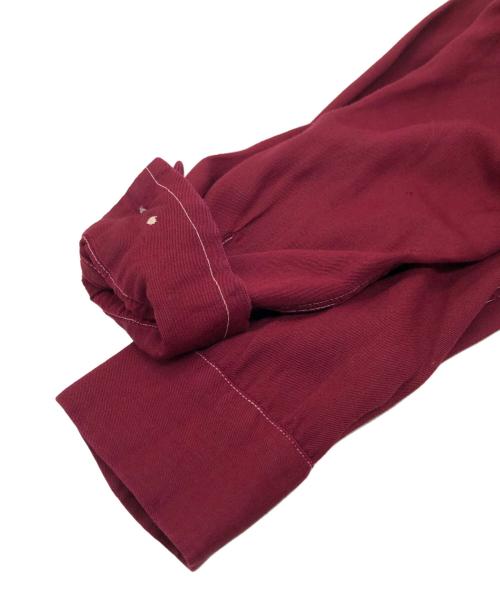 McGREGOR（マックレガー）McGREGOR (マックレガー) ヴィンテージギャバジンシャツ ボルドー サイズ:SIZE Ｓの古着・服飾アイテム