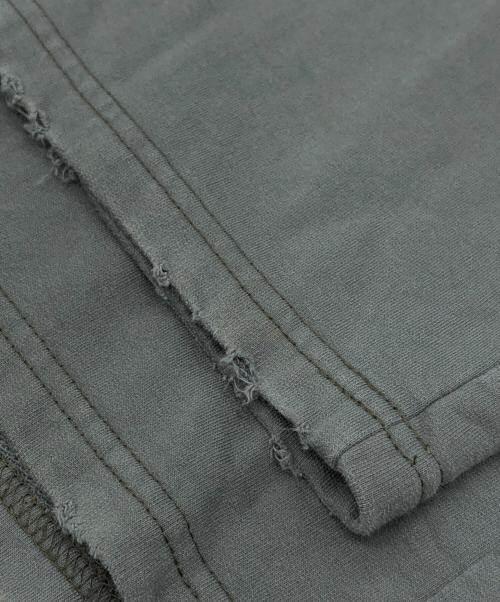 ANCELLM（アンセルム）ANCELLM (アンセルム) WISM (ウィズム) 別注 TUCK SWEAT PANTS グリーン サイズ:SIZE 2の古着・服飾アイテム