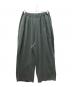 ANCELLM（アンセルム）の古着「別注 TUCK SWEAT PANTS」｜グリーン