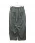 ANCELLM (アンセルム) WISM (ウィズム) 別注 TUCK SWEAT PANTS グリーン サイズ:SIZE 2：18000円