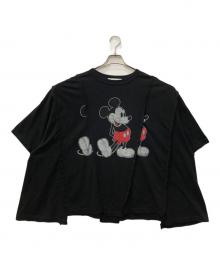 DISCOVERED（ディスカバード）の古着「< Mickey > Wide Tee」｜ブラック