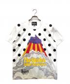 COMME des GARCONSコムデギャルソン）の古着「THE BEATLES プリントTシャツ」｜ホワイト