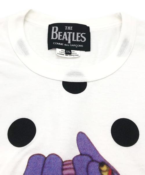COMME des GARCONS（コムデギャルソン）COMME des GARCONS (コムデギャルソン) THE BEATLES プリントTシャツ ホワイト サイズ:SIZE XXLの古着・服飾アイテム