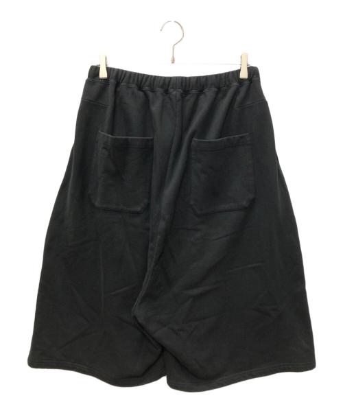 ANCELLM（アンセルム）ANCELLM (アンセルム) 3/4 TUCK SWEAT SHORTS ブラック サイズ:SIZE 2の古着・服飾アイテム